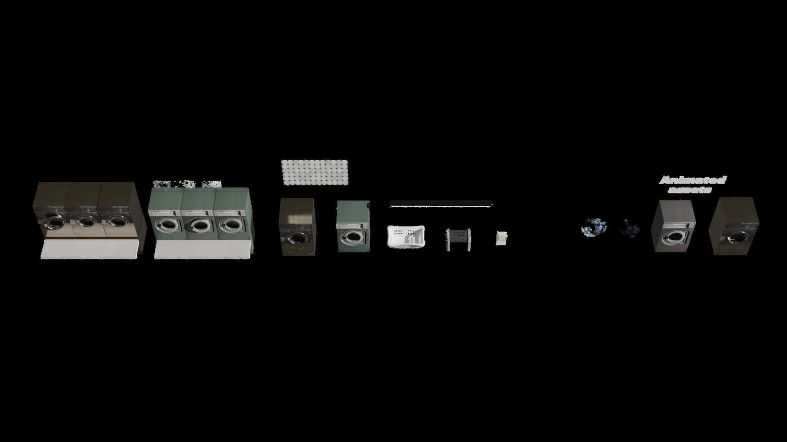 Modular Laundromat Assets screenshot 6