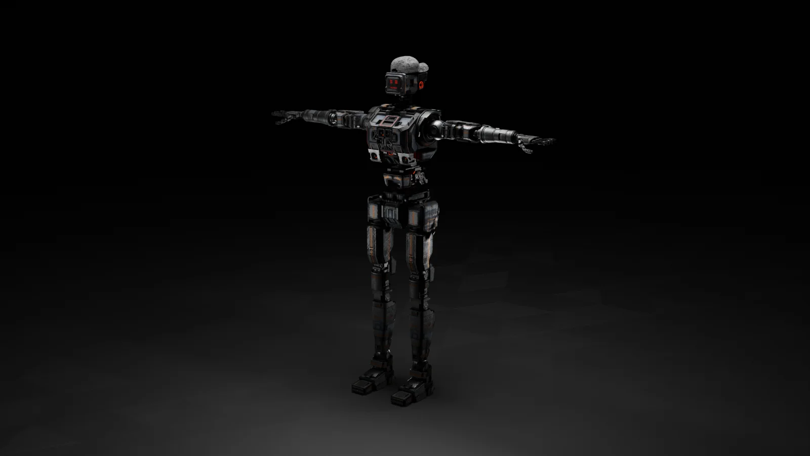 RD-V3 Sci-Fi Robot screenshot 3