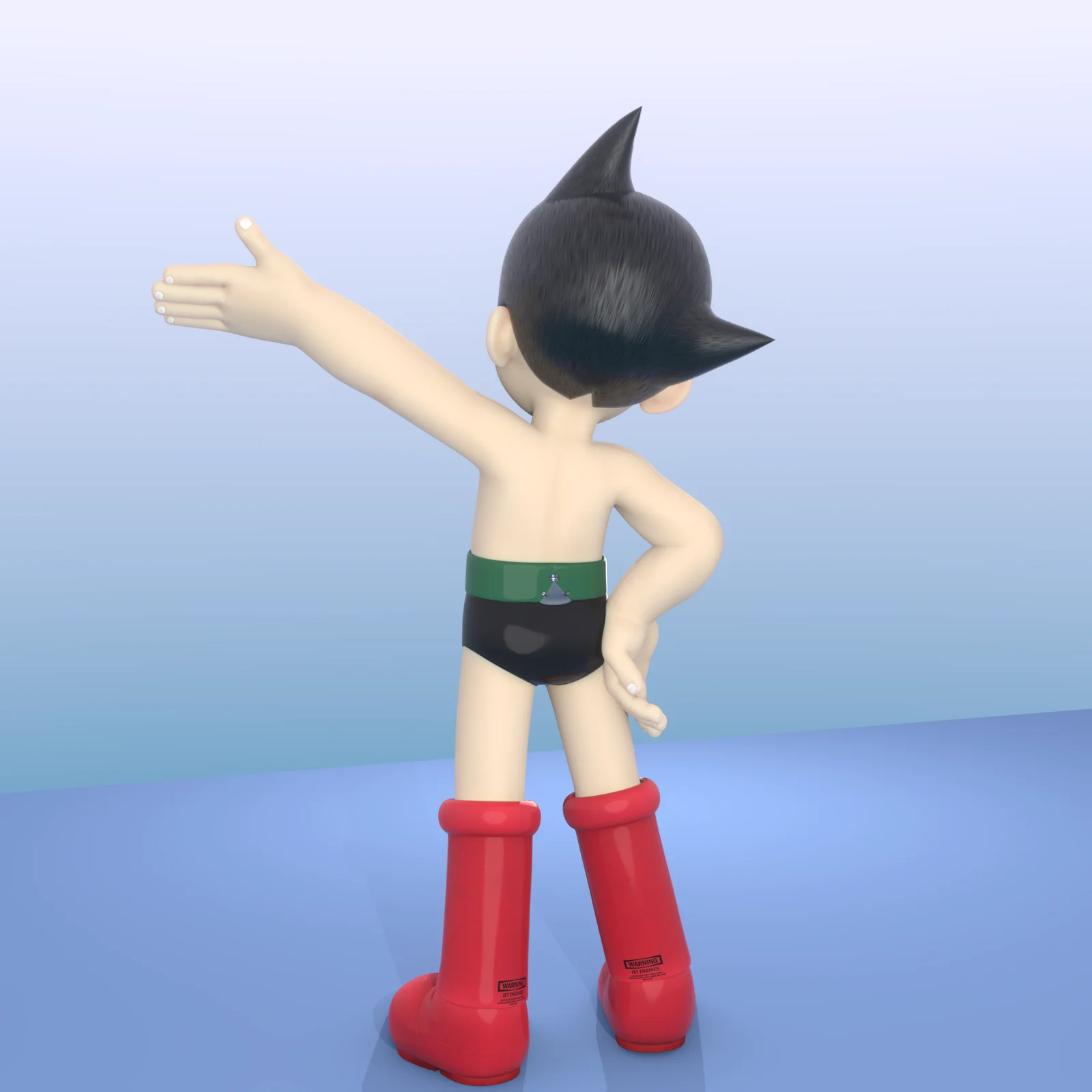 Astro Boy Character Model screenshot 3