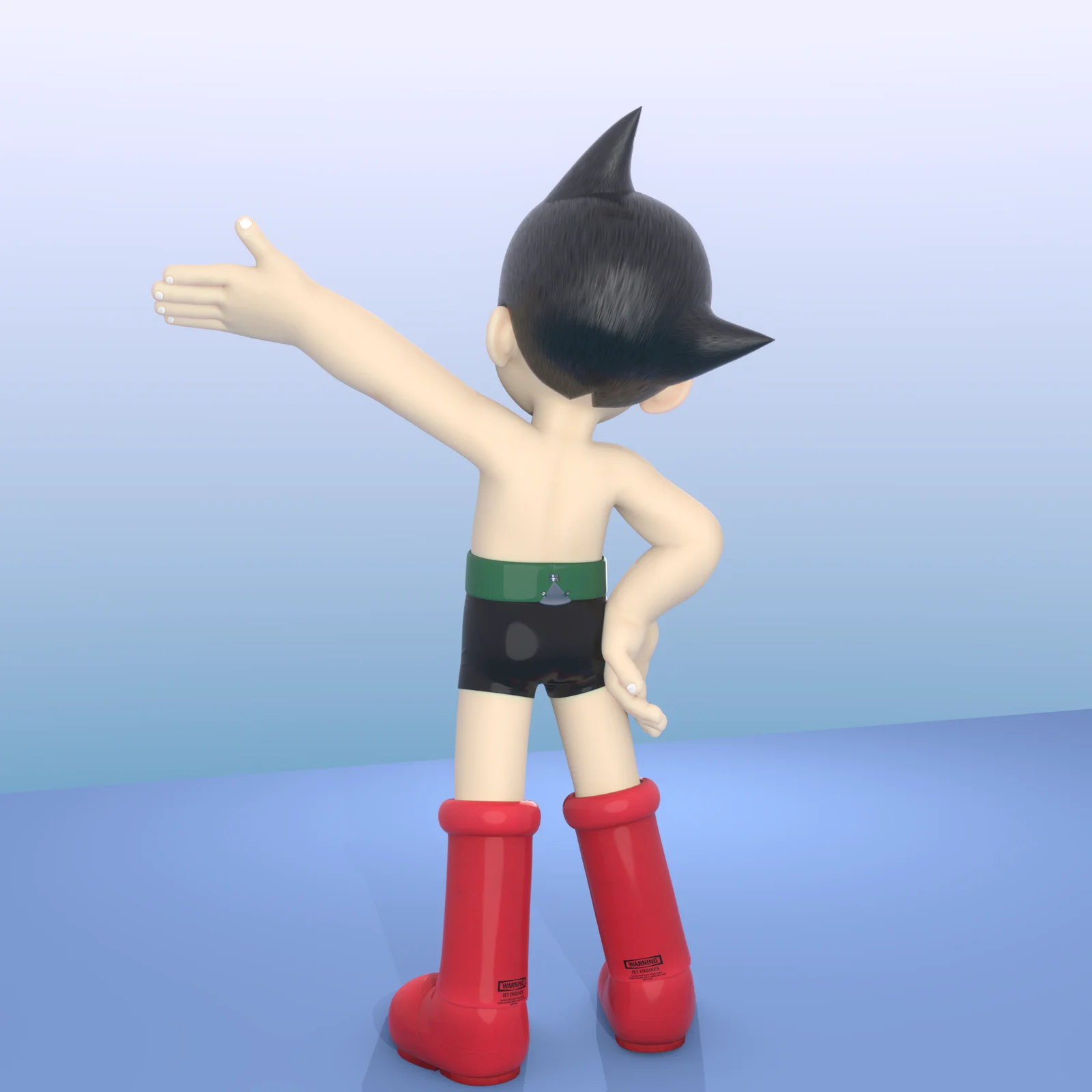 Astro Boy Character Model screenshot 4
