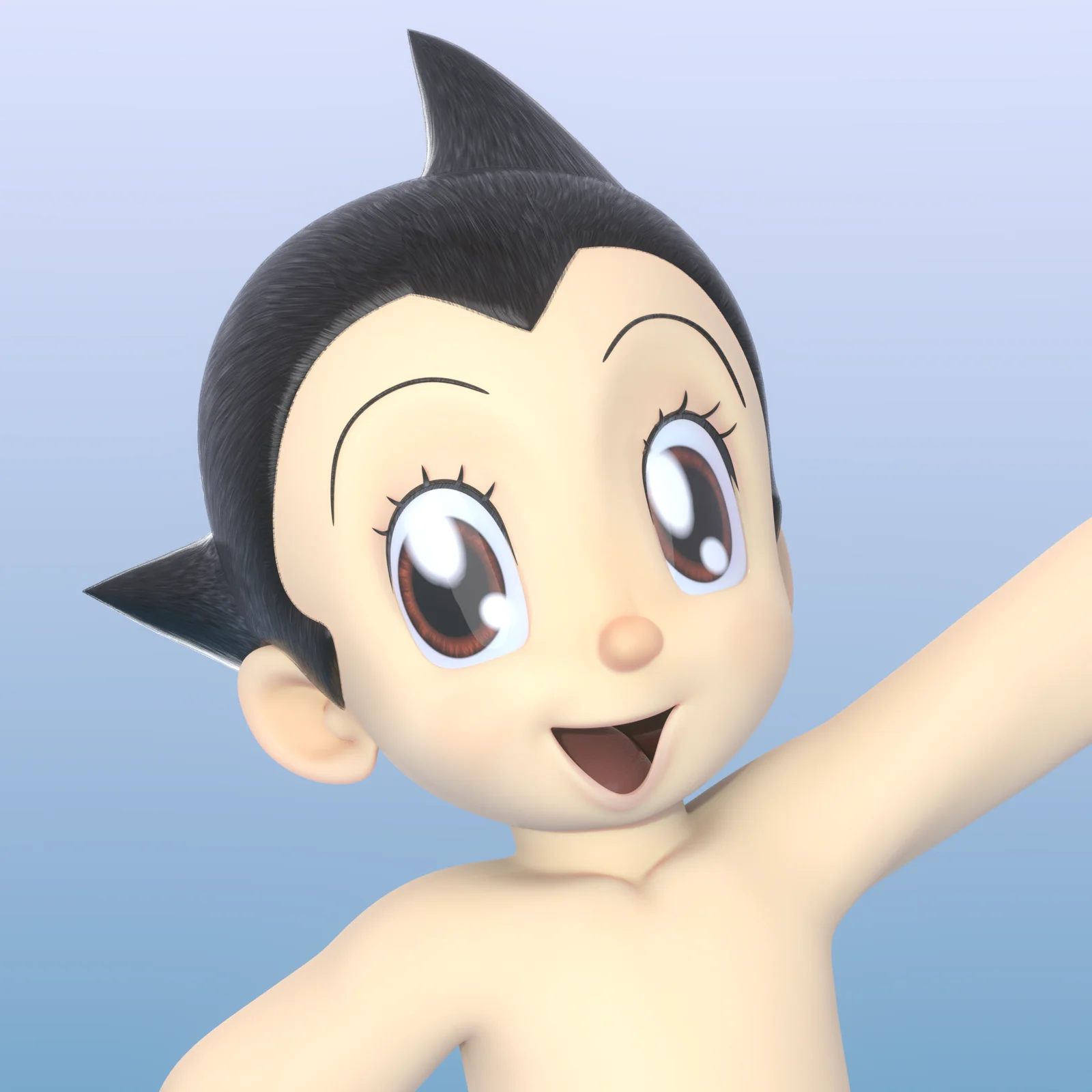 Astro Boy Character Model screenshot 5