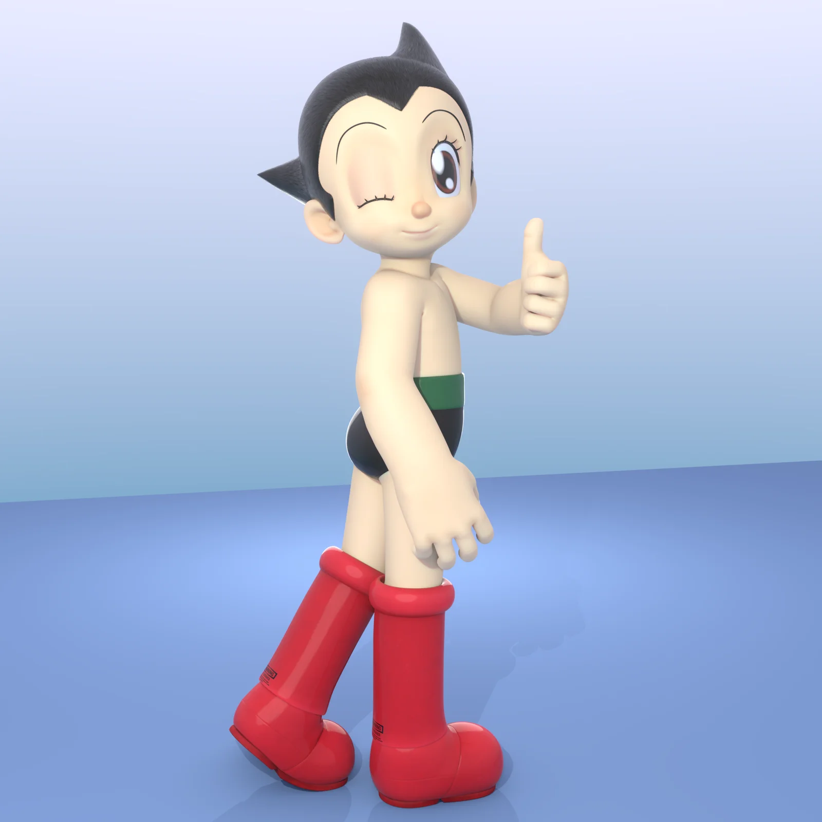 Astro Boy Character Model screenshot 6