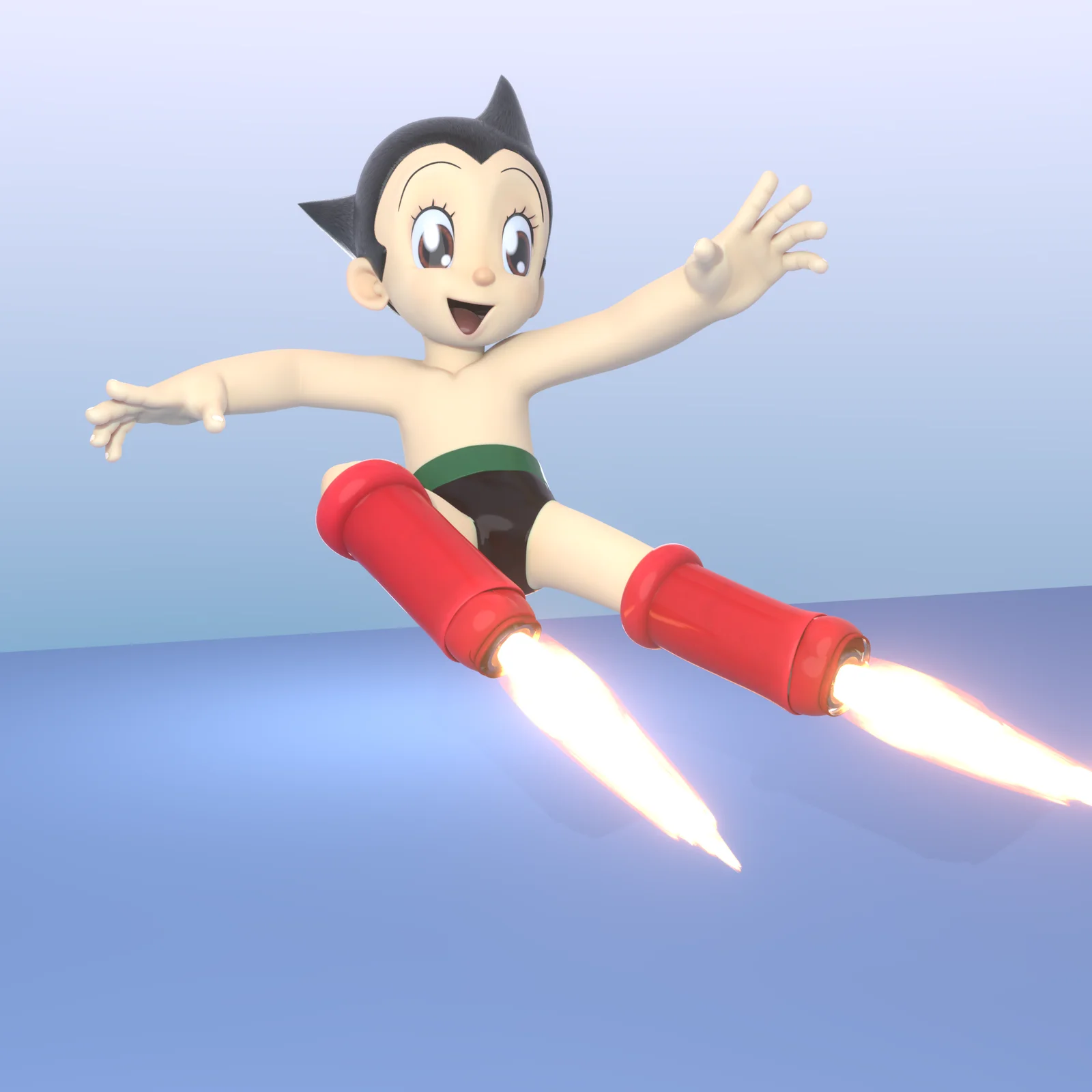 Astro Boy Character Model screenshot 7