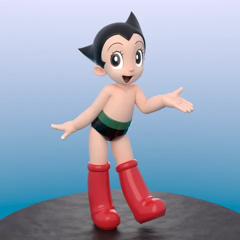 Astro Boy V2 - Blender 3d models