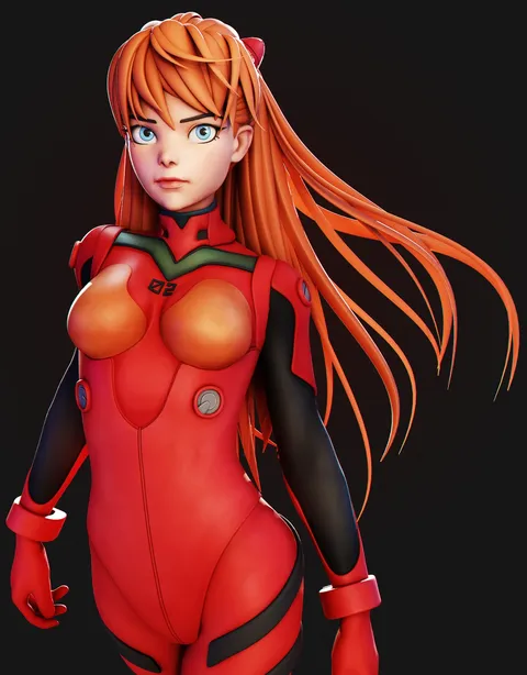 Asuka Character Creation - Blender tutorials & courses