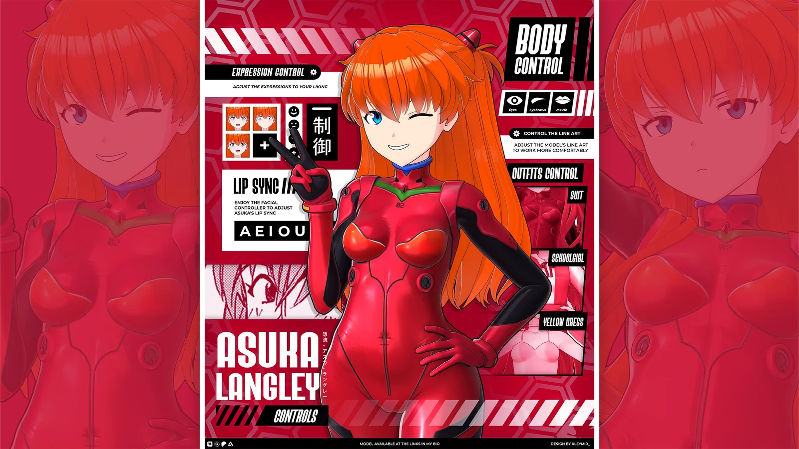 Asuka Langley Model screenshot 2