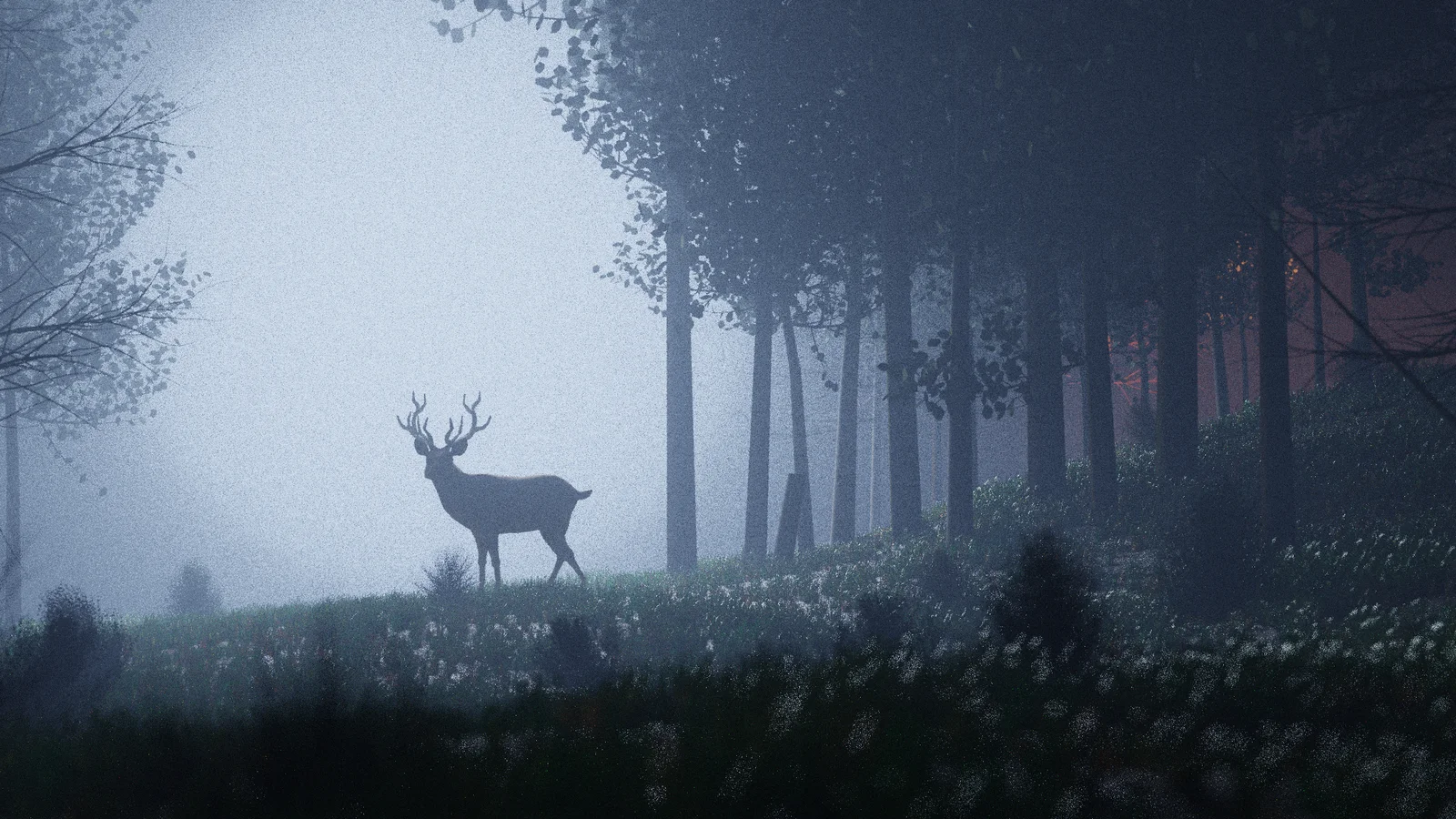 Atmospheric Forest Scene screenshot 2