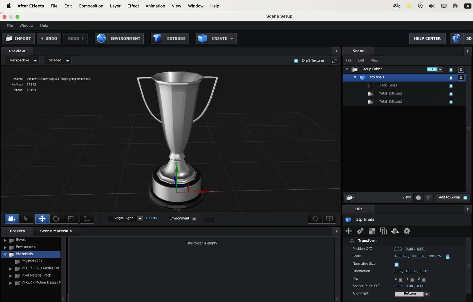 ATP World Tour Trophy screenshot 2