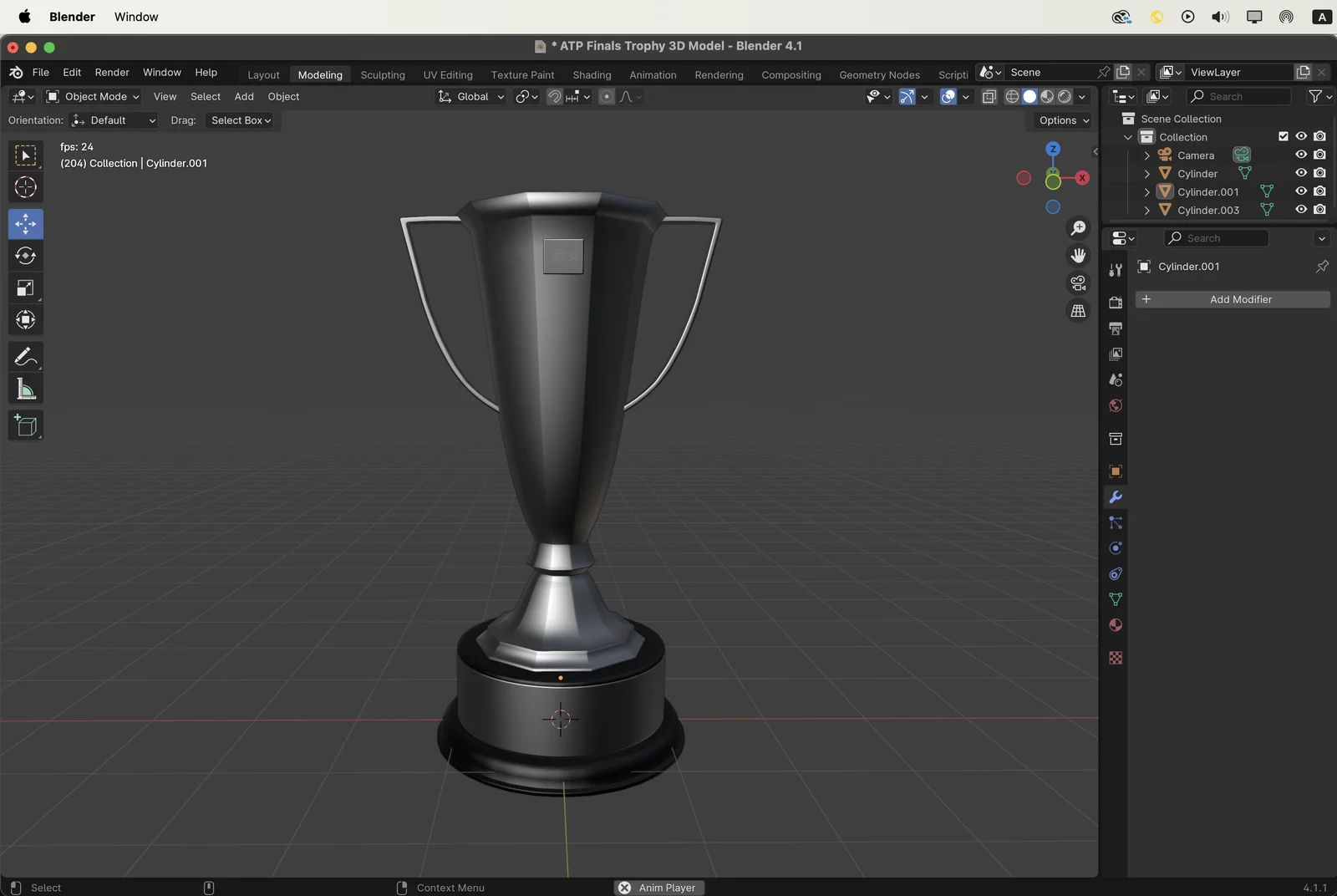 ATP World Tour Trophy screenshot 3