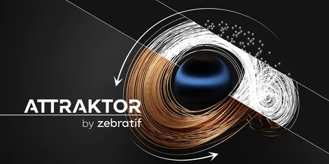 Attraktor - Blender geometry nodes