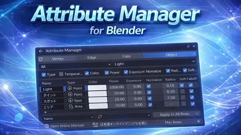 Attribute Manager - Blender addons