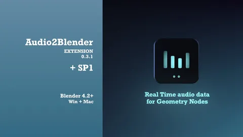 Audio2Blender - Blender addons