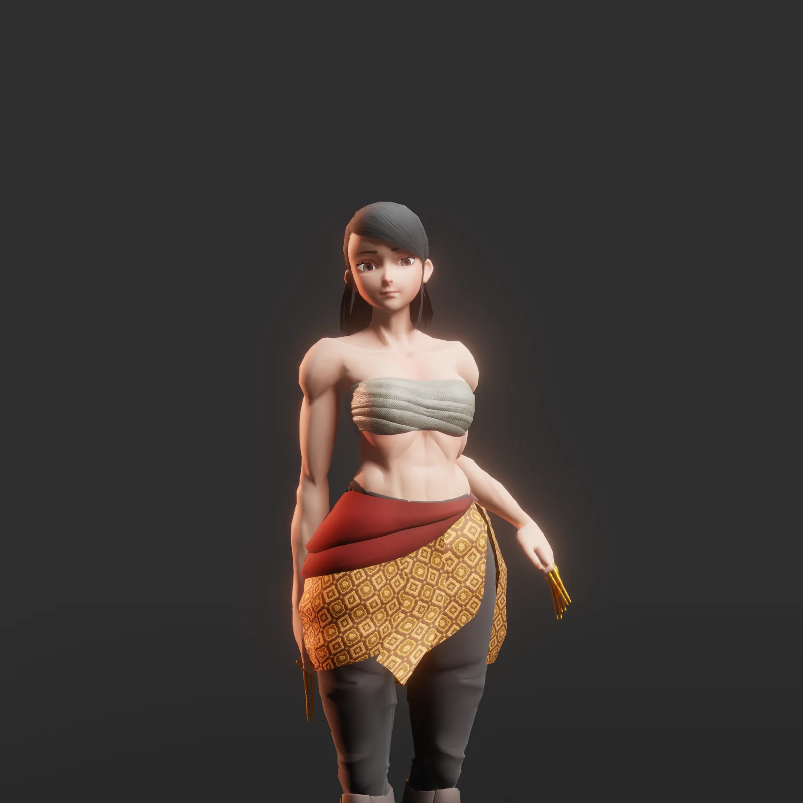 Kinanthi Character Model screenshot 6