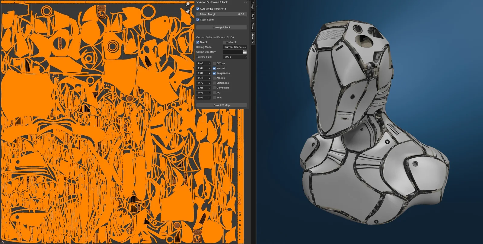 Auto UV Unwrap & Pack screenshot 3