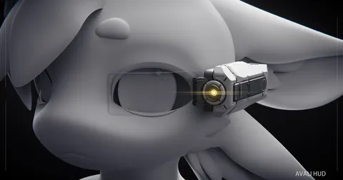 Avali HUD - Blender 3d models