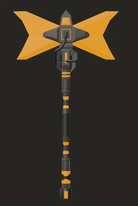 Avali Themed Double-Sided Axe screenshot 2