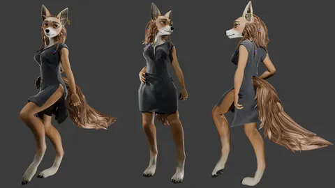 Ayuna - Blender 3d models