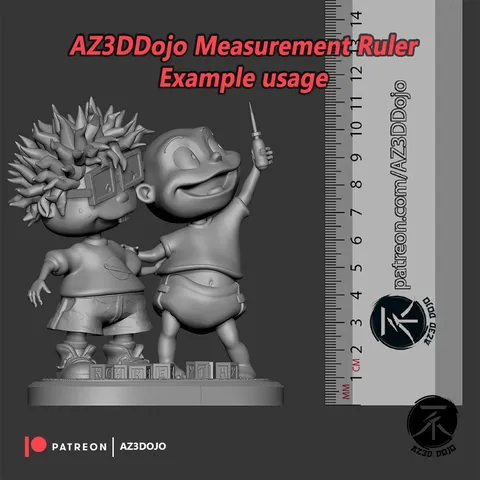 Measurement Rule - Blender 3d models