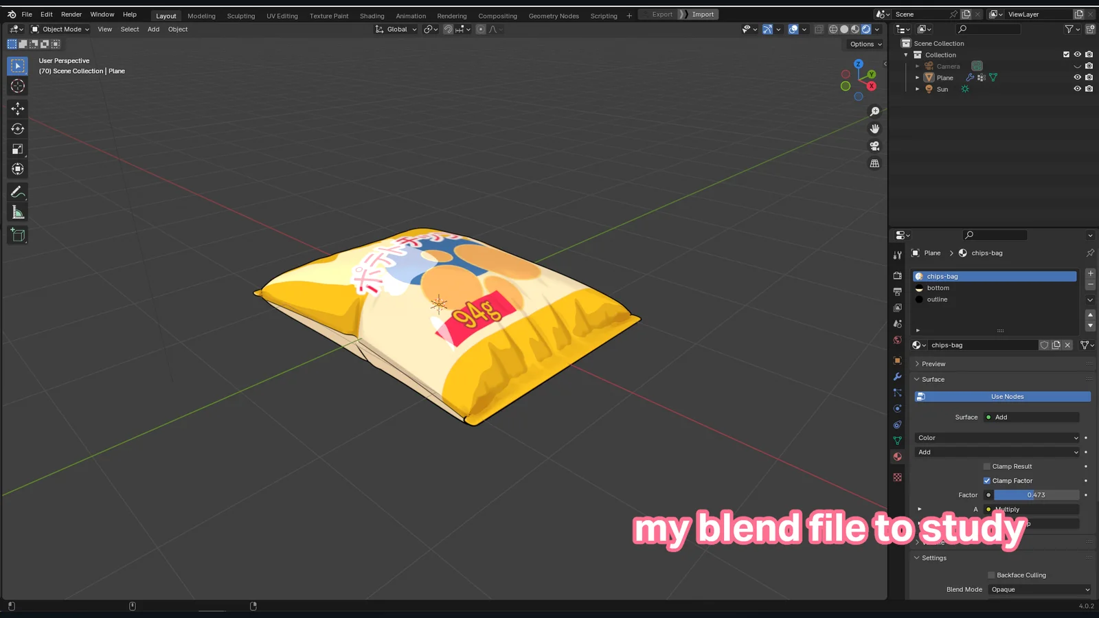 Anime Food: Bag of Chips screenshot 2