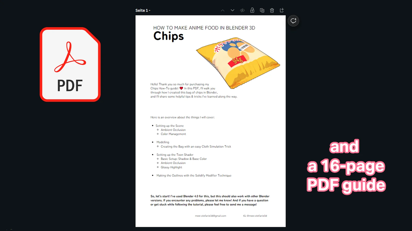 Anime Food: Bag of Chips screenshot 5
