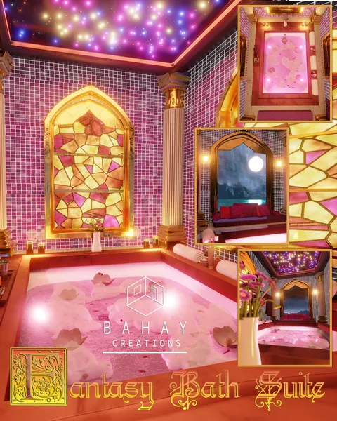 Fantasy Bath Suite - Blender scenes