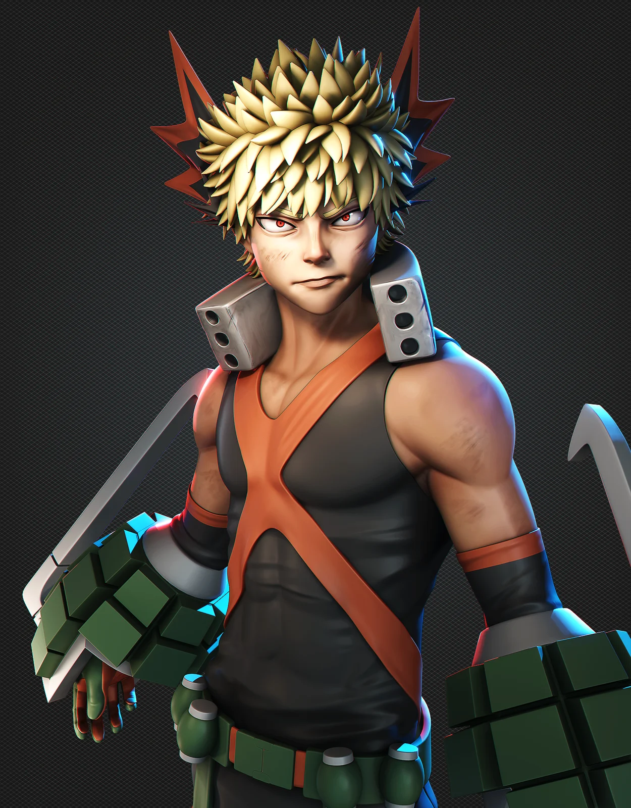 Bakugo Character Creation screenshot 2