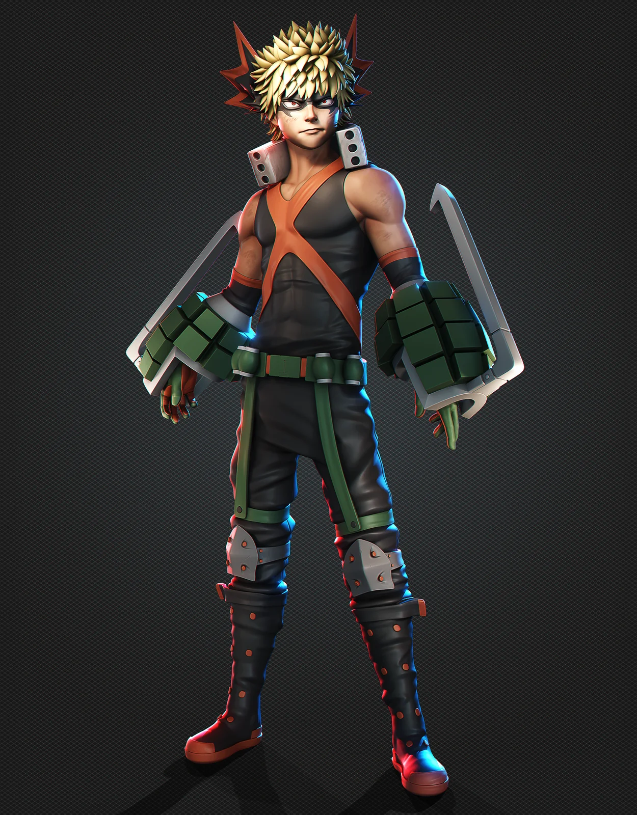 Bakugo Character Creation screenshot 3