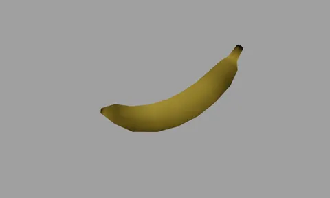 Banana - Blender 3d models
