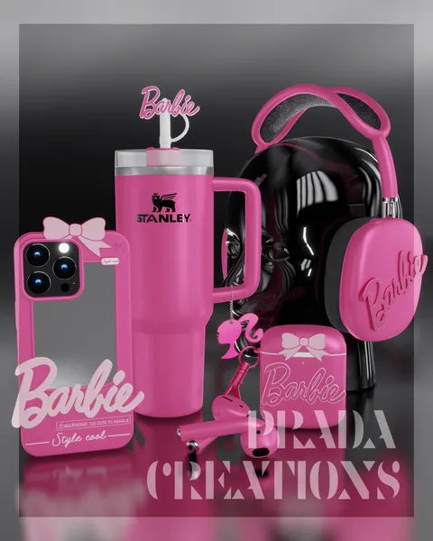 Barbie Collection - Blender 3d models