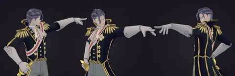 Barok Van Zieks Rig - Blender 3d models