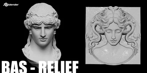 Bas-Relief - Blender addons