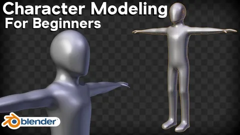 Basic Rigged Character - Blender 3d models