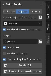 Batch Render Collection screenshot 7