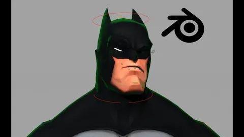 Batman Rig - Blender 3d models