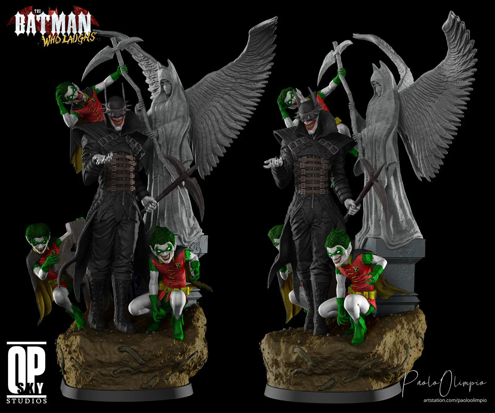 Batman Who Laughs Statue screenshot 2