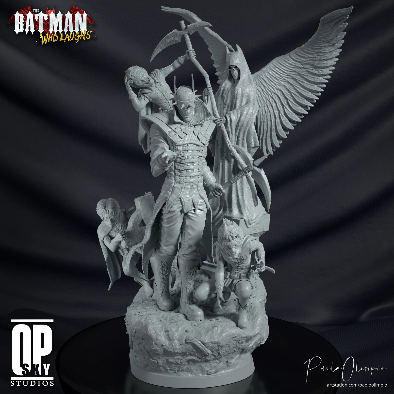 Batman Who Laughs Statue screenshot 8