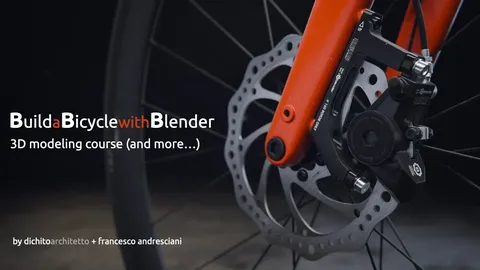 Build A Bicycle With Blender - Blender tutorials & courses