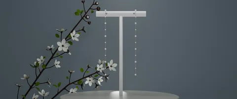Beaded Hairpins - Blender 3d models