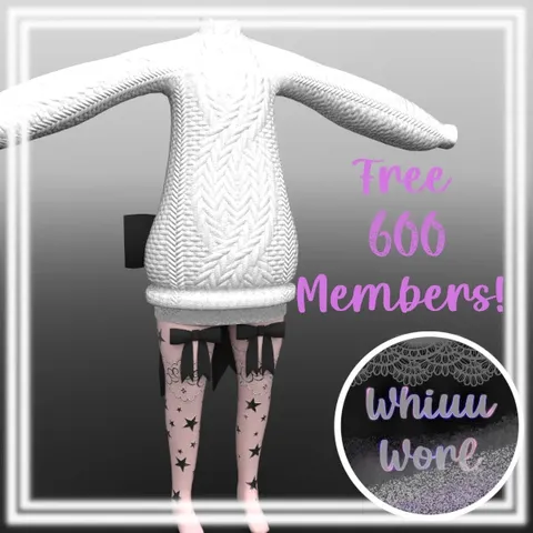 Christmas Bean Outfit - Blender 3d models