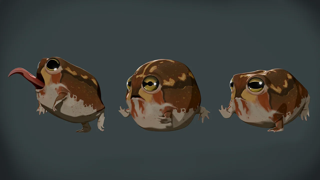 Bean Rigid Rain Frog screenshot 3