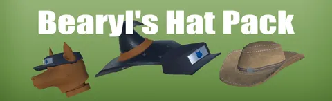 Bearyl's Hat Pack - Blender 3d models