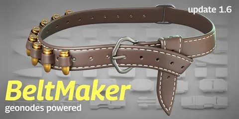 Belt Maker - Blender geometry nodes