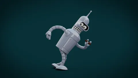 Bender Rigged Model - Blender 3d models