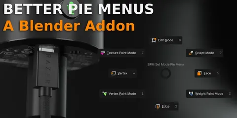 Better Pie Menus - Blender addons