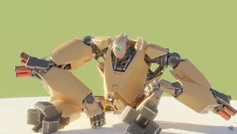 Big Robot - Blender 3d models