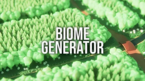 Biome Generator - Blender geometry nodes