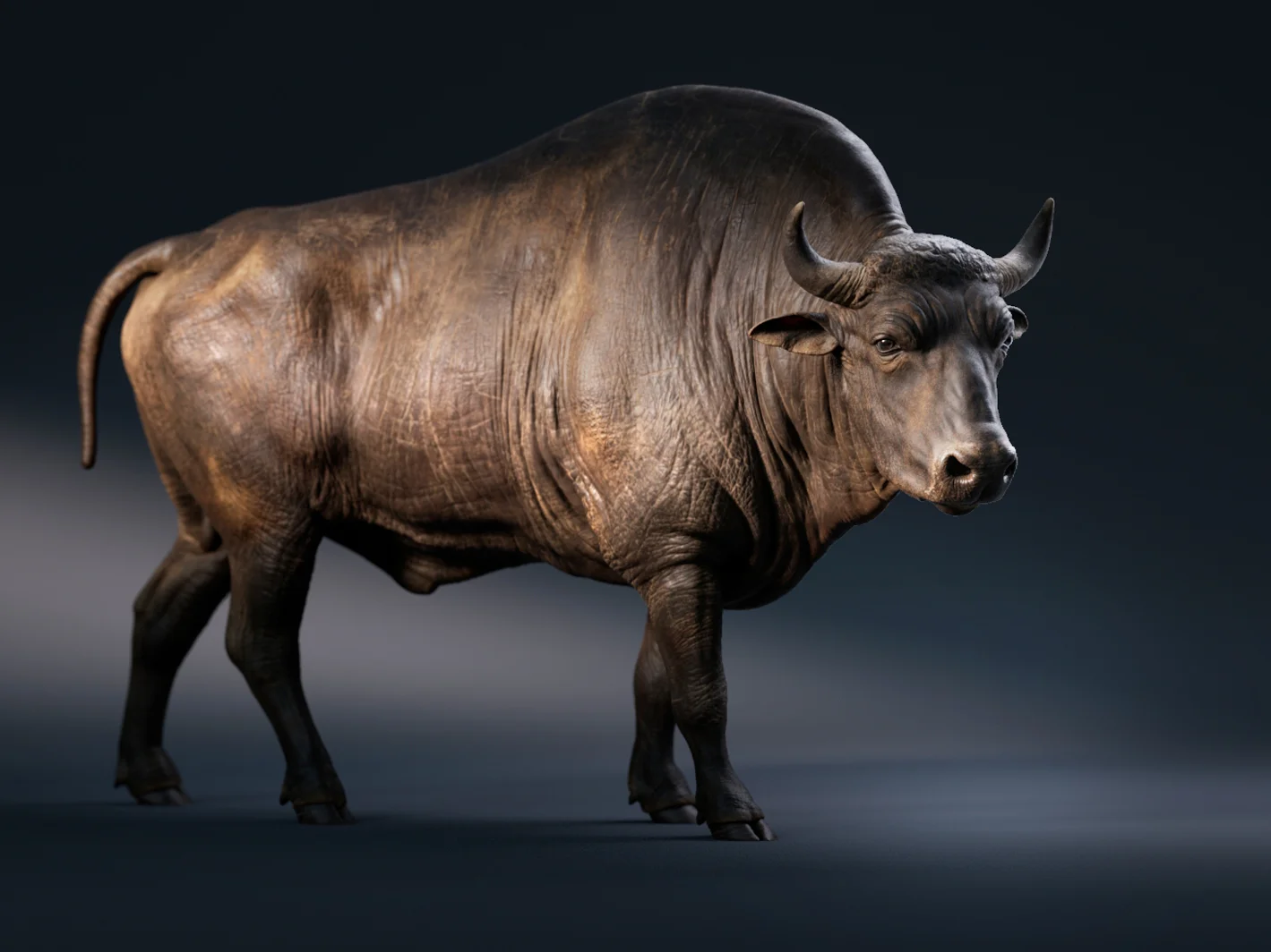 Bison 3D Asset screenshot 5