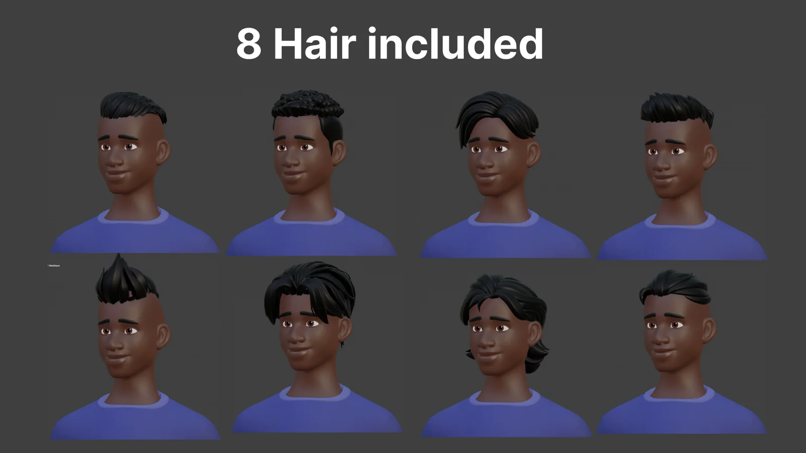 Black Man Cartoon Character screenshot 5