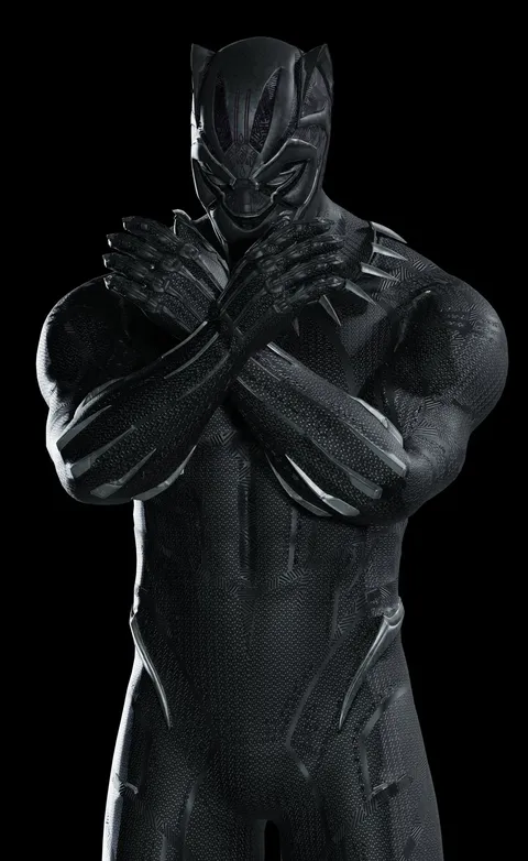 Black Panther T'Challa - Blender 3d models
