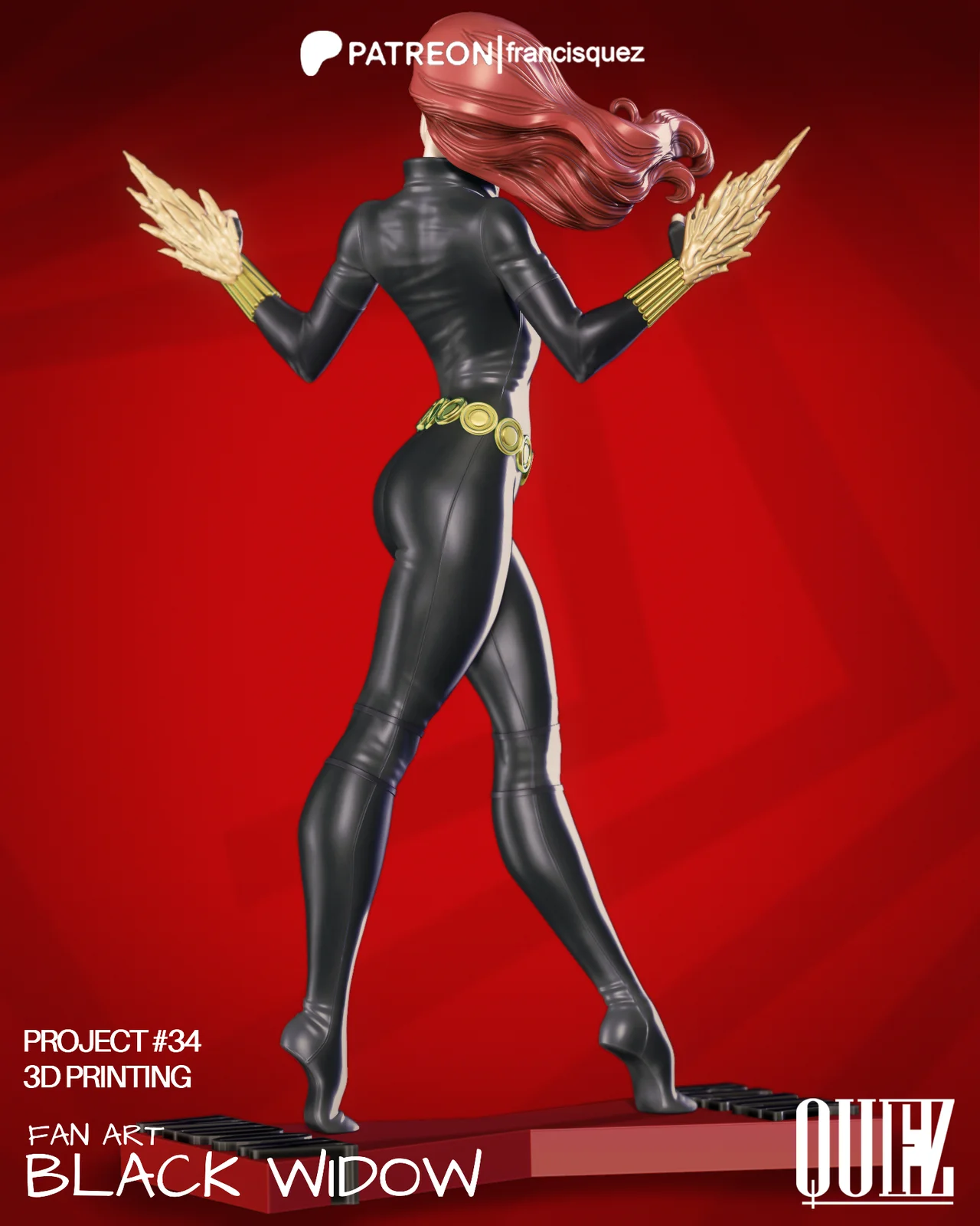 Black Widow Print Model screenshot 3